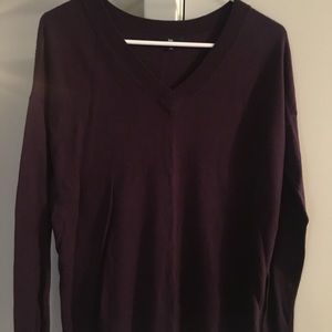 Purple Sweater: Relax Fit